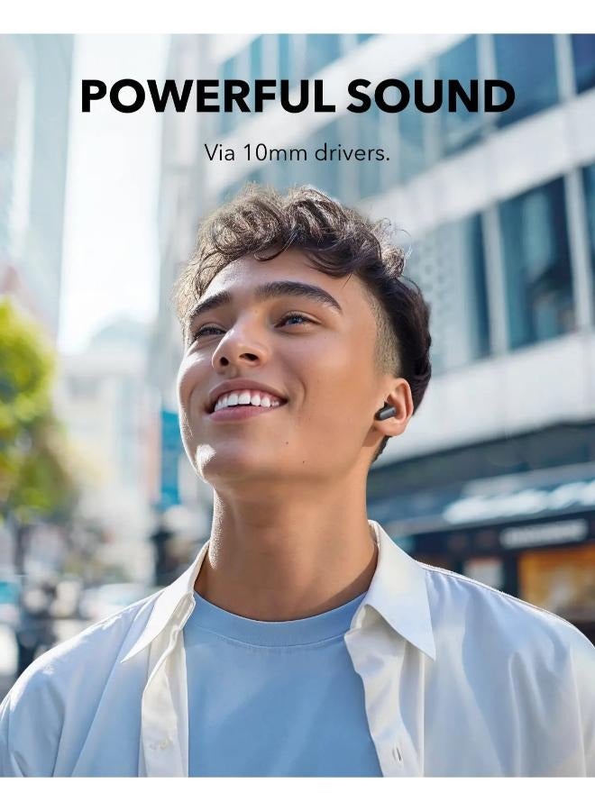 R50i NC by Anker Noise Cancelling Earbuds, Strong and Smart Noise Cancelling, Powerful Bass, 45H Playtime